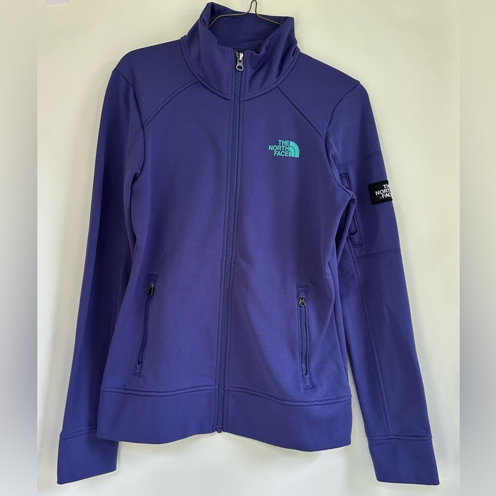 The North Face Purple Full-Zip Jacket Small